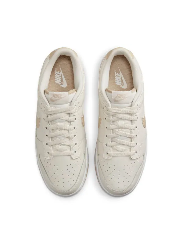 Кроссовки dunk low 'light bone tan' Nike — изображение 3 из 4, белый