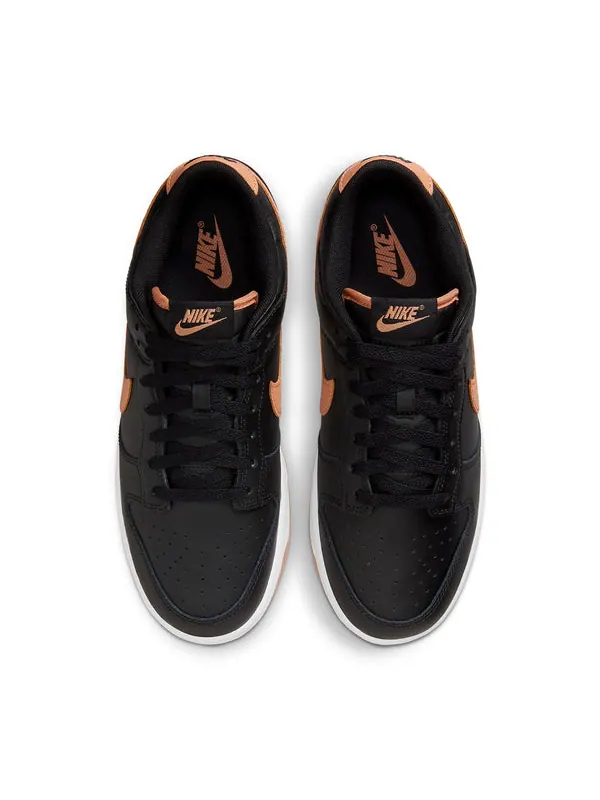 Кроссовки dunk low 'black amber brown' Nike — изображение 4 из 4, черный/коричневый/белый