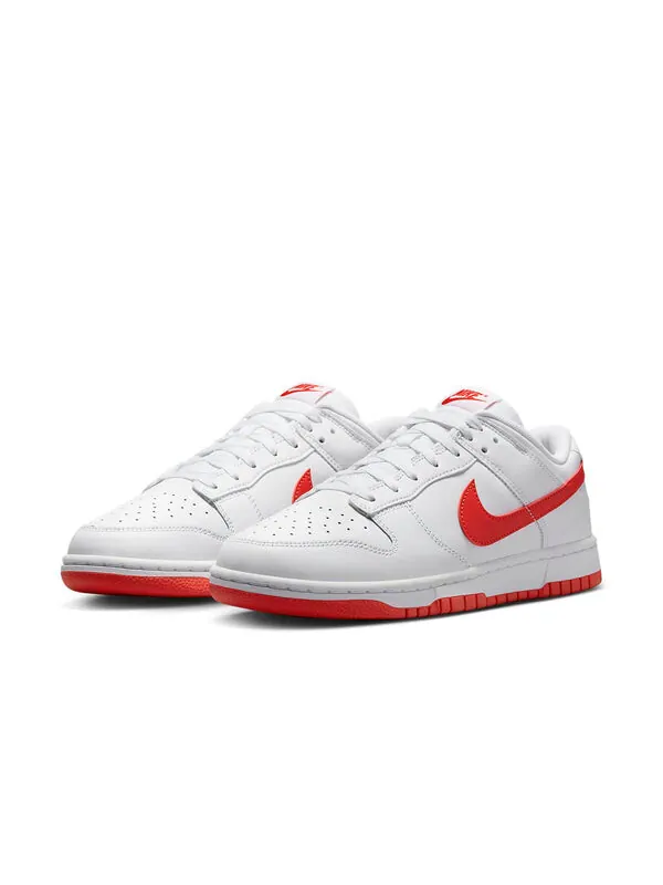 Кроссовки данк лоу Nike — изображение 2 из 4, белый/красный
