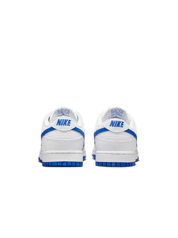 Кроссовки Nike Dunk Low 'White Hyper Royal' — изображение 4 из 4, белый