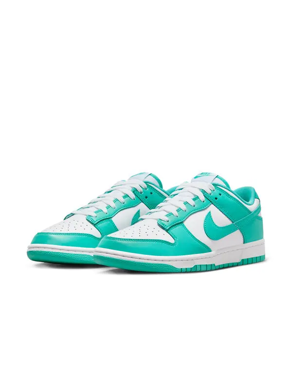 Кроссовки dunk low 'clear jade' Nike — изображение 2 из 4, прозрачный/белый