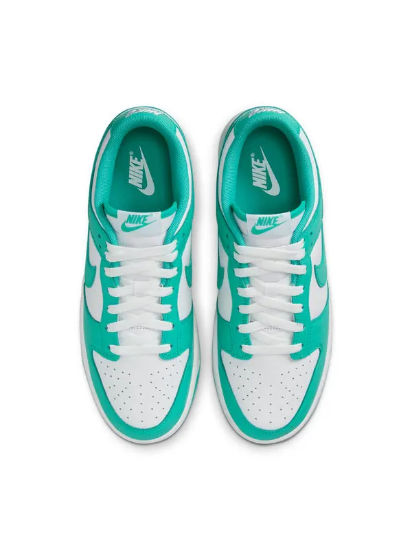 Кроссовки dunk low 'clear jade' Nike — изображение 3 из 4, прозрачный/белый