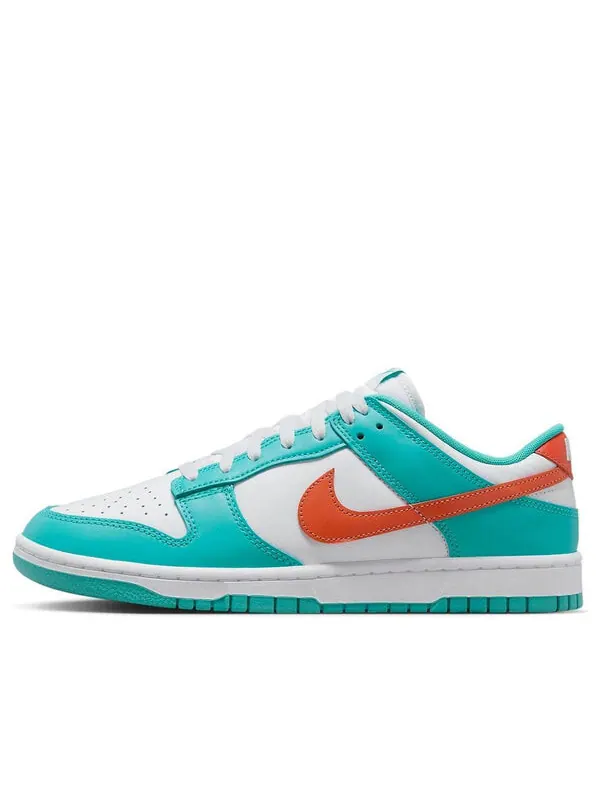 Кроссовки Nike Dunk Low 'Miami Dolphins' — изображение 1 из 4, белый