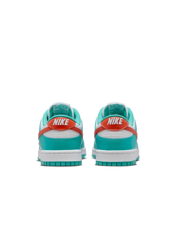 Кроссовки Nike Dunk Low 'Miami Dolphins' — изображение 4 из 4, белый