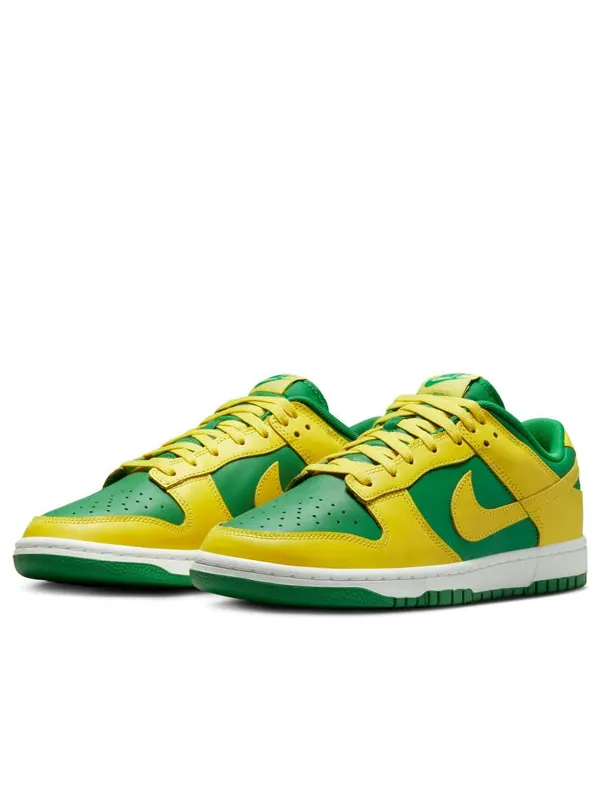 Кроссовки dunk low 'reverse brazil' Nike — изображение 3 из 4, желтый/зеленый