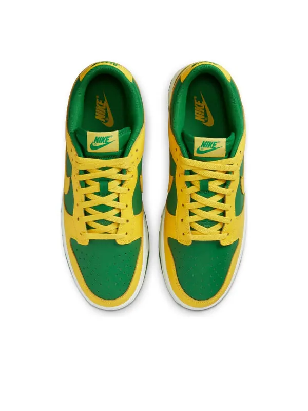 Кроссовки dunk low 'reverse brazil' Nike — изображение 4 из 4, желтый/зеленый