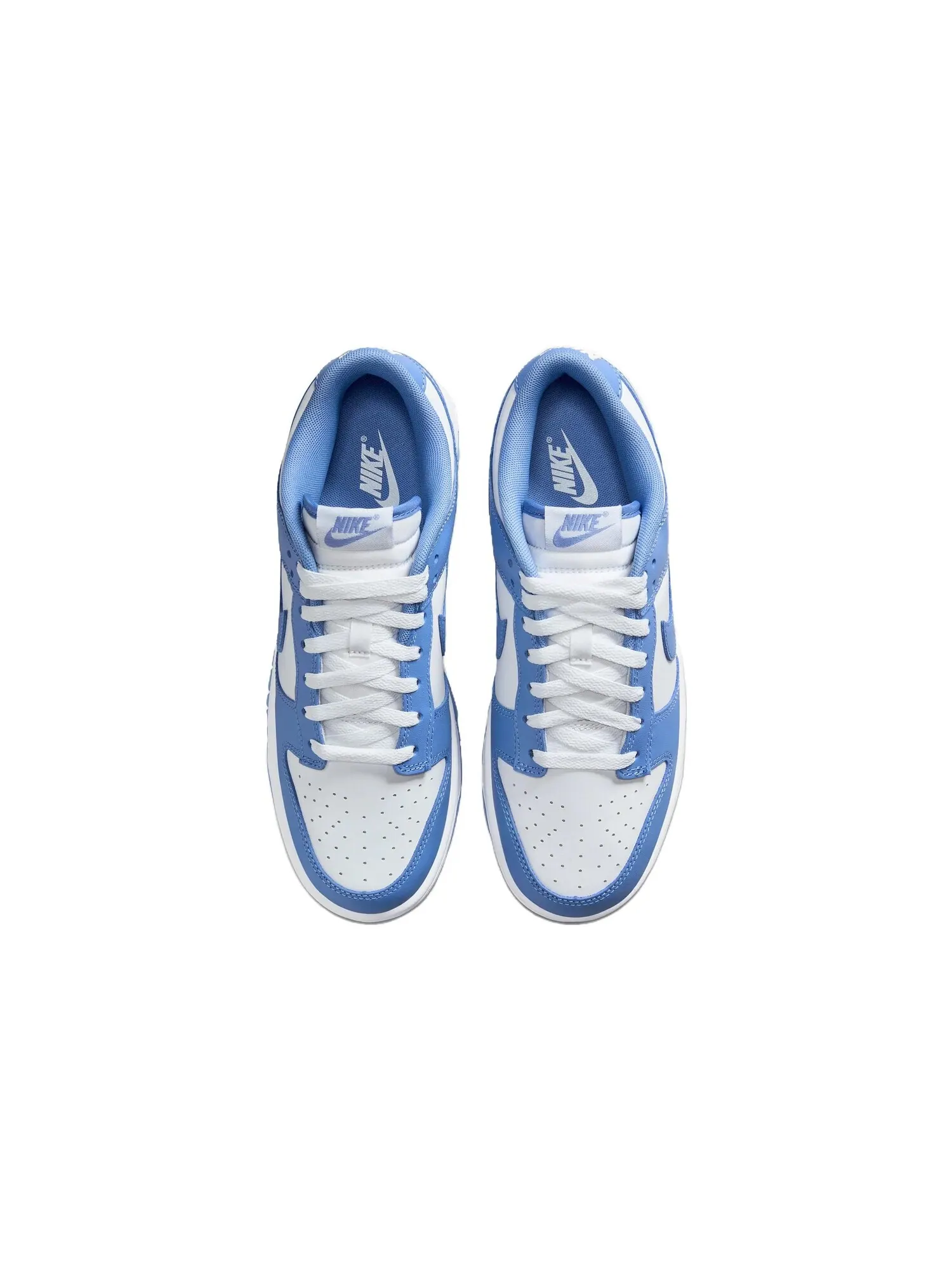 Кроссовки для скейтбординга Nike Dunk Low унисекс — изображение 3 из 6, синий/белый