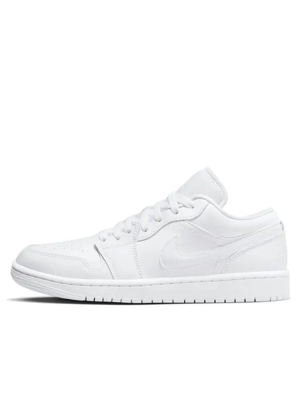 Кроссовки 1 low 'triple white 2022' Air Jordan — изображение 1 из 4, белый