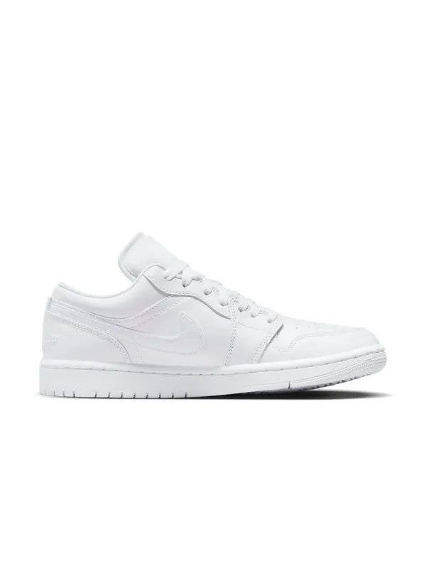 Кроссовки 1 low 'triple white 2022' Air Jordan — изображение 2 из 4, белый
