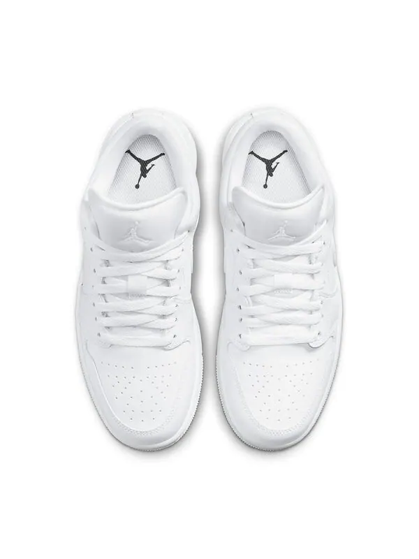 Кроссовки 1 low 'triple white 2022' Air Jordan — изображение 4 из 4, белый