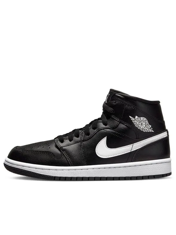 Кроссовки 1 средние Air Jordan — изображение 1 из 4, черный/белый