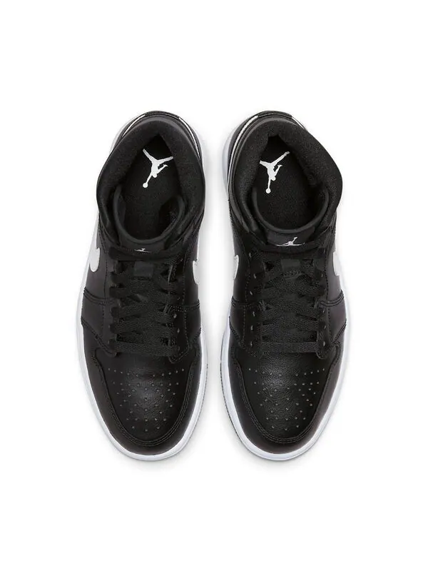 Кроссовки 1 средние Air Jordan — изображение 4 из 4, черный/белый