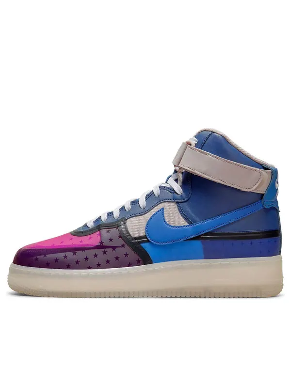 Кроссовки air force 1 high '07 'thunder blue pink prime' Nike — изображение 1 из 4