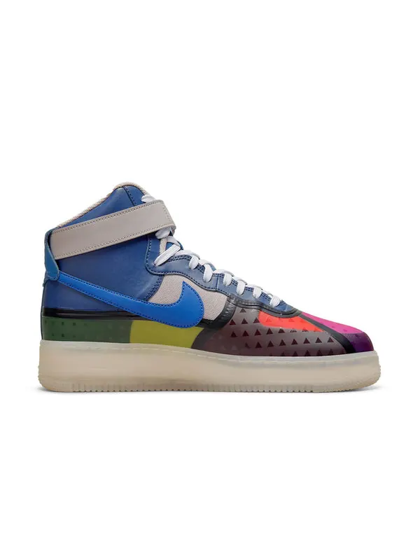 Кроссовки air force 1 high '07 'thunder blue pink prime' Nike — изображение 2 из 4
