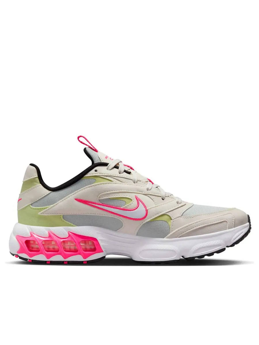 Кроссовки (WMNS) Nike Zoom Air Fire 'Light Silver Hyper Pink' — изображение 2 из 6, белый