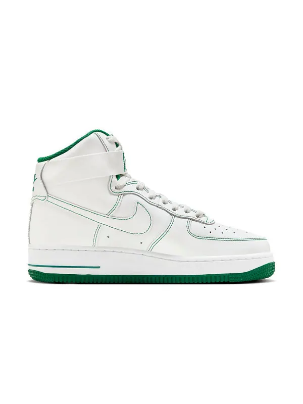 Кроссовки air force 1 высокие Nike — изображение 2 из 4, белый/зеленый
