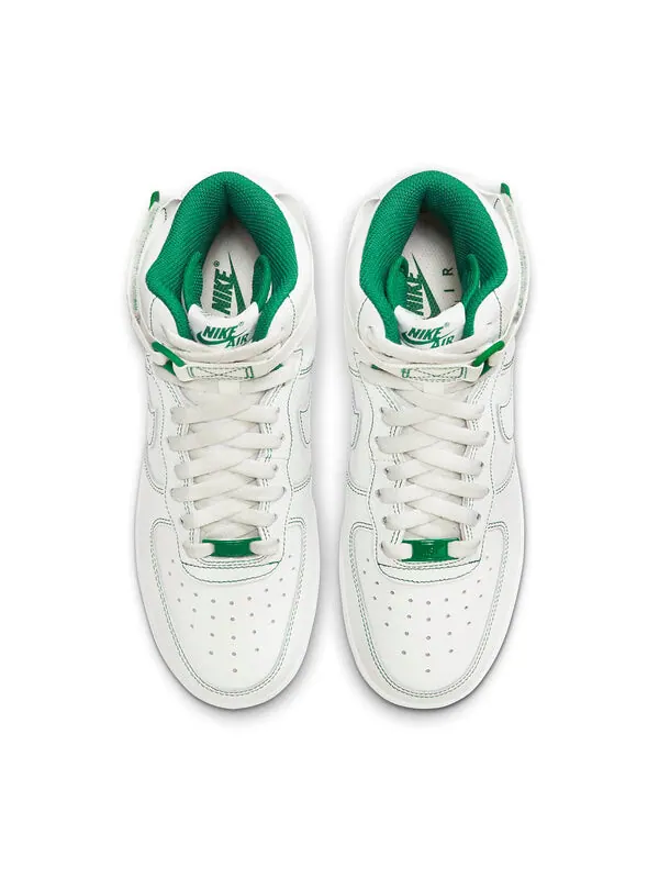 Кроссовки air force 1 высокие Nike — изображение 4 из 4, белый/зеленый