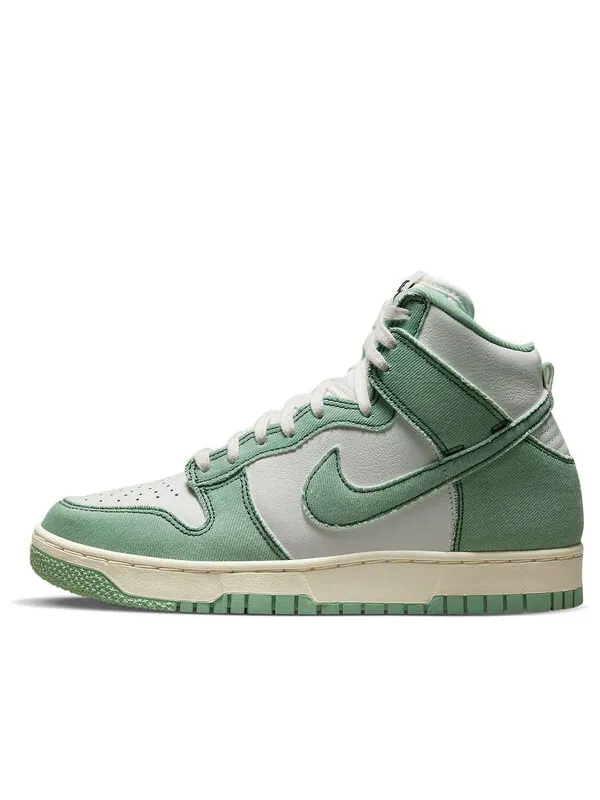 Кроссовки dunk high 1985 'green denim' Nike — изображение 1 из 4, белый/зеленый