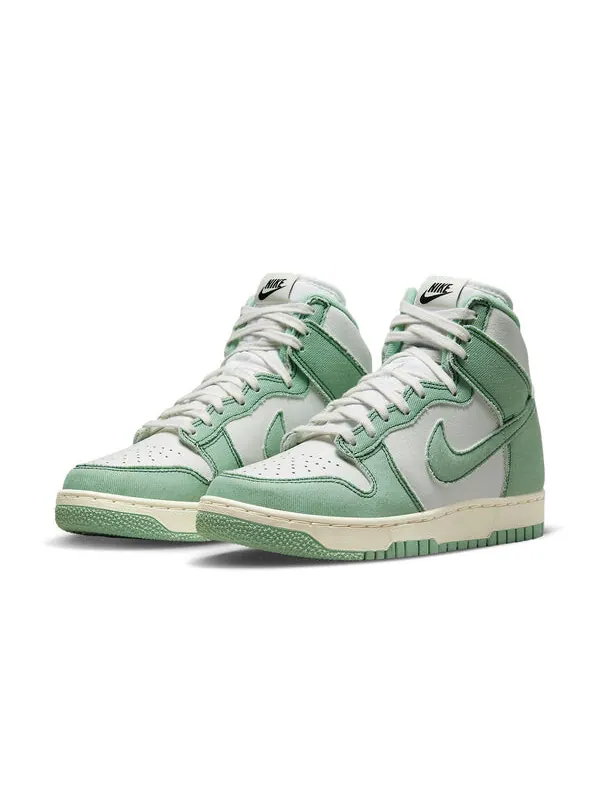 Кроссовки dunk high 1985 'green denim' Nike — изображение 3 из 4, белый/зеленый
