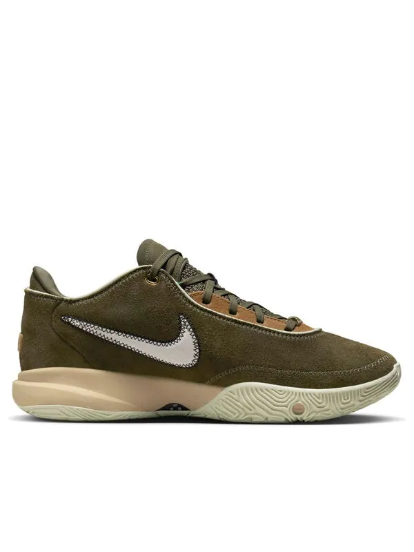 Кроссовки lebron 20 'olive green' Nike — изображение 2 из 4, темный зеленый