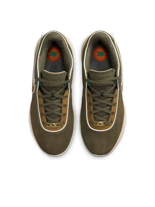 Кроссовки lebron 20 'olive green' Nike — изображение 4 из 4, темный зеленый
