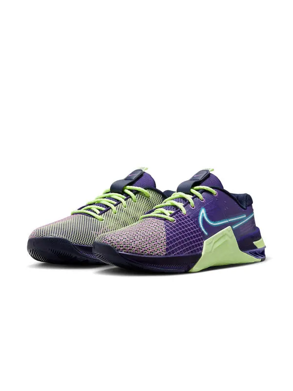Кроссовки metcon 8 amp 'deep purple barely volt' Nike — изображение 3 из 4