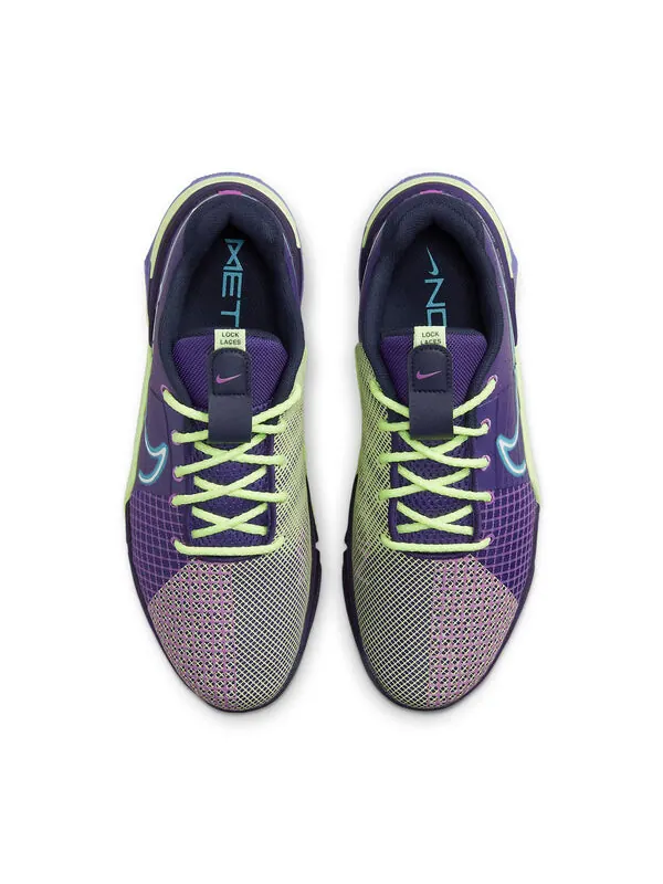 Кроссовки metcon 8 amp 'deep purple barely volt' Nike — изображение 4 из 4
