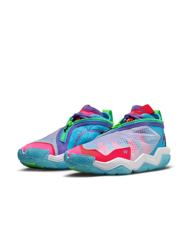 Кроссовки why not .6 pf 'white siren red blue grape' Air Jordan — изображение 3 из 4, белый/красный/синий