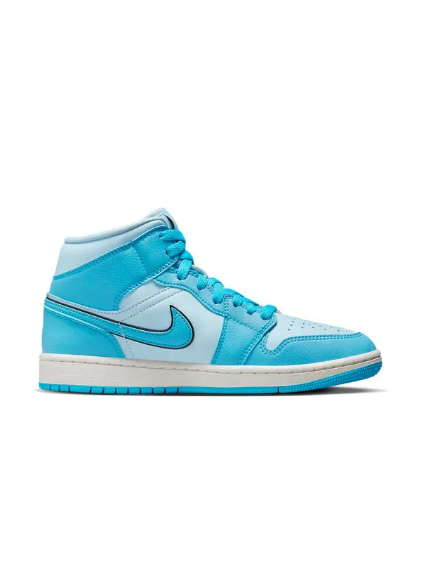Кроссовки 1 средние Air Jordan — изображение 2 из 4, синий
