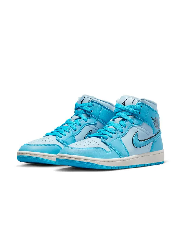 Кроссовки 1 средние Air Jordan — изображение 3 из 4, синий