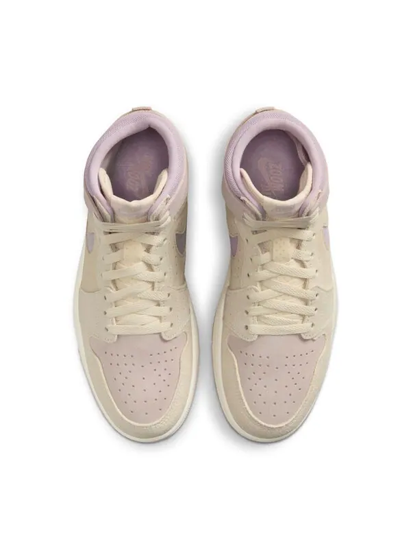 Кроссовки 1 high zoom air cmft 2 'muslin plum chalk' Air Jordan — изображение 4 из 4, бежевый