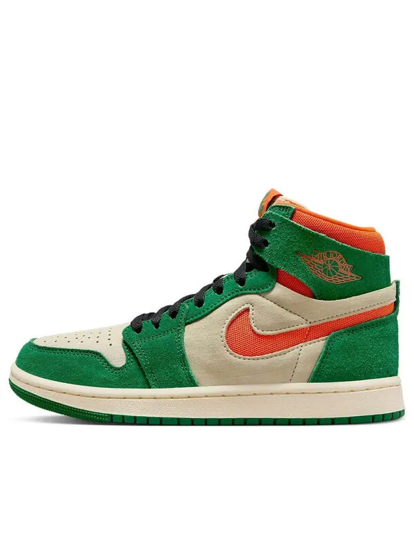 Кроссовки 1 высокие зум см фут 2 Air Jordan — изображение 1 из 4, зеленый, белый