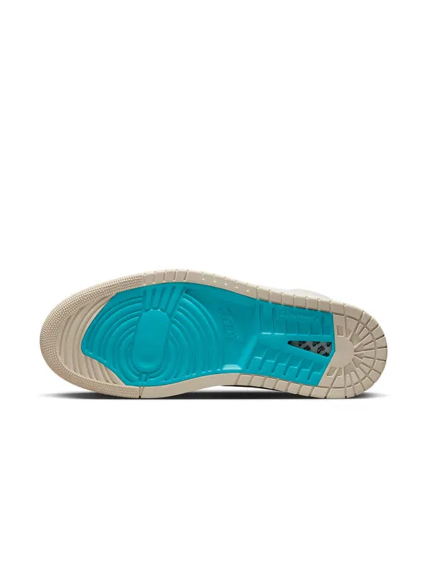Кроссовки 1 zoom air cmft 2 'light orewood brown citrus aquatone' Air Jordan — изображение 2 из 4, золотистый