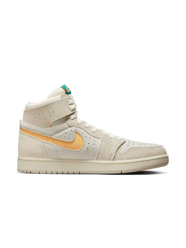Кроссовки 1 zoom air cmft 2 'light orewood brown citrus aquatone' Air Jordan — изображение 3 из 4, золотистый