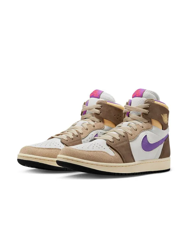 Кроссовки 1 high zoom air cmft 2 'palomino wild berry' Air Jordan — изображение 3 из 4, дыниковый оттенок