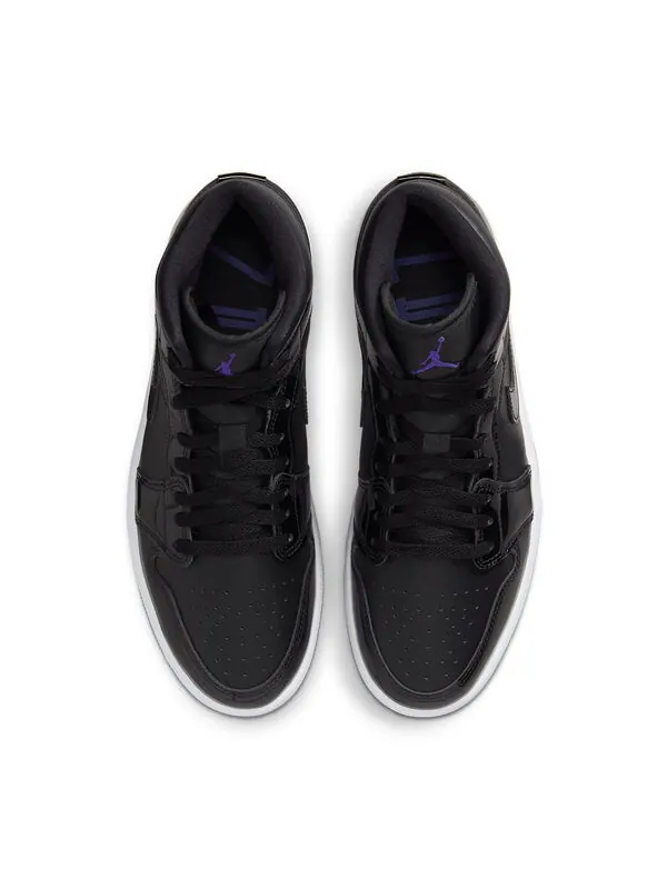 Кроссовки 1 средний размер Air Jordan — изображение 4 из 4, черный/темный-белый