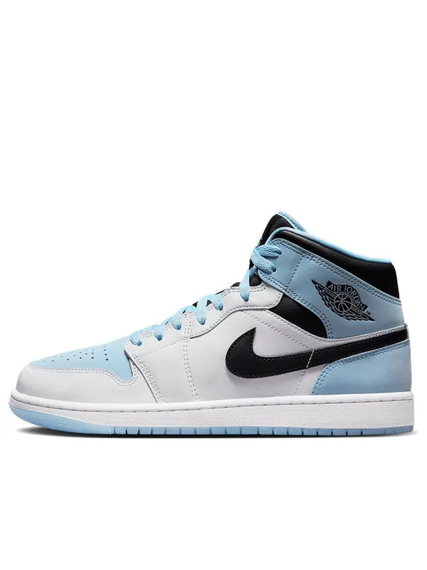 Кроссовки 1 mid 'ice blue' Air Jordan — изображение 1 из 4, мульти