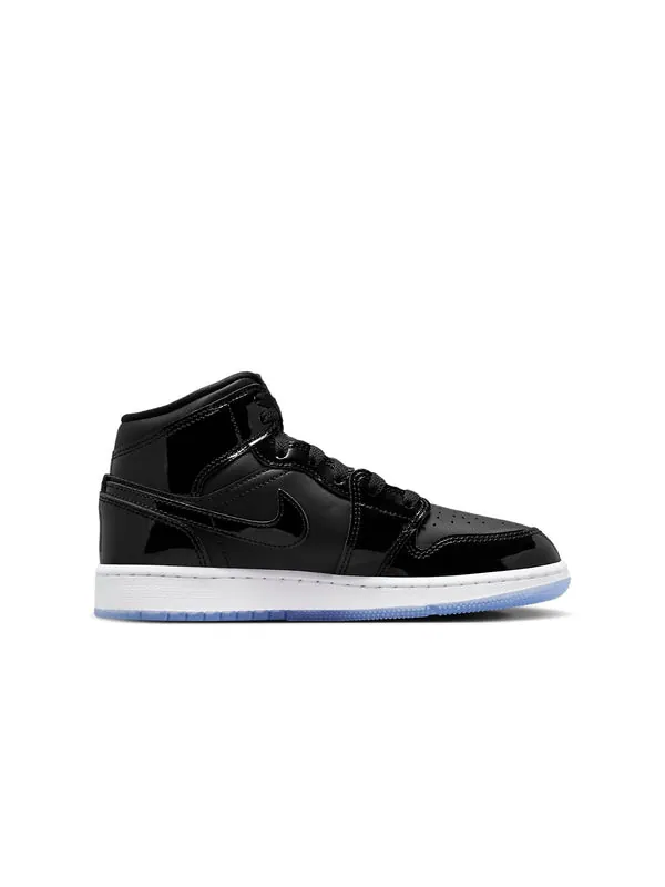Кроссовки 1 mid se 'space jam' Air Jordan — изображение 2 из 4, черный/темный/белый