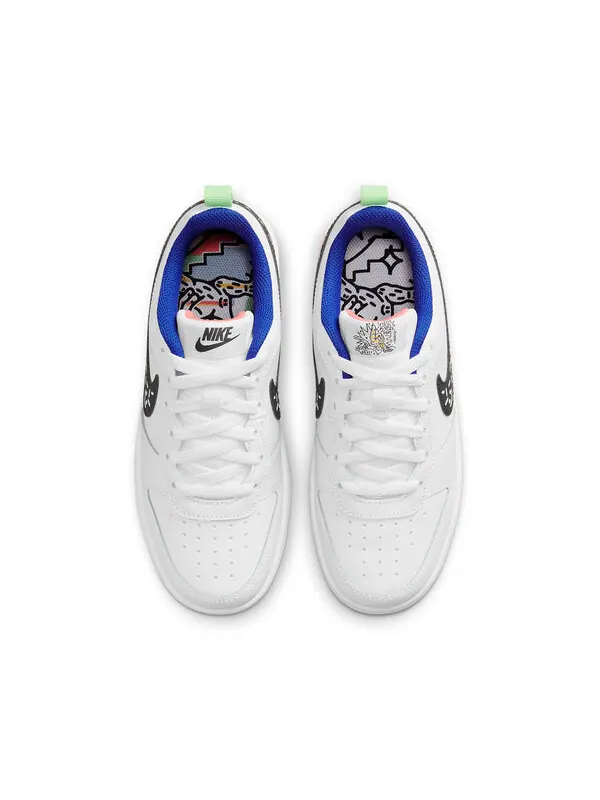 Кроссовки Court Borough Low 2 Nike — изображение 3 из 4, белый