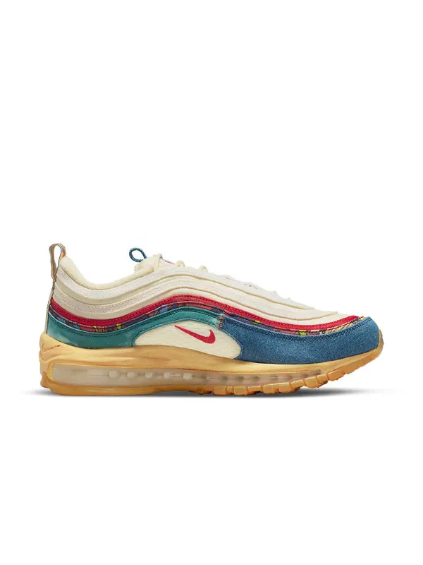 Кроссовки air max 97 Nike — изображение 2 из 4, белый/синий/коричневый