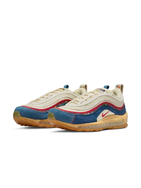 Кроссовки air max 97 Nike — изображение 3 из 4, белый/синий/коричневый