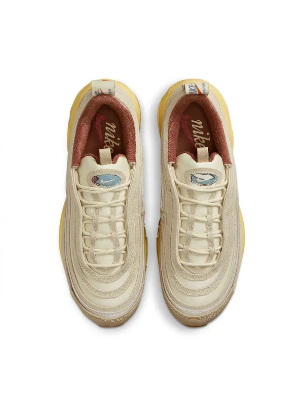 Кроссовки air max 97 Nike — изображение 4 из 4, кремовый/синий
