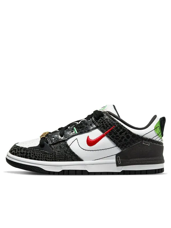 Кроссовки данк лоу срыв 2 Nike — изображение 1 из 4, черный/белый/зеленый