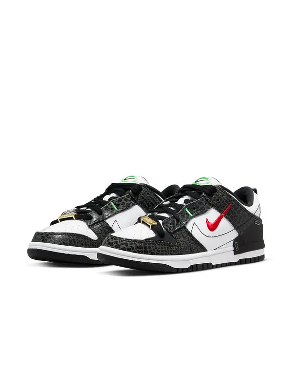 Кроссовки данк лоу срыв 2 Nike — изображение 3 из 4, черный/белый/зеленый