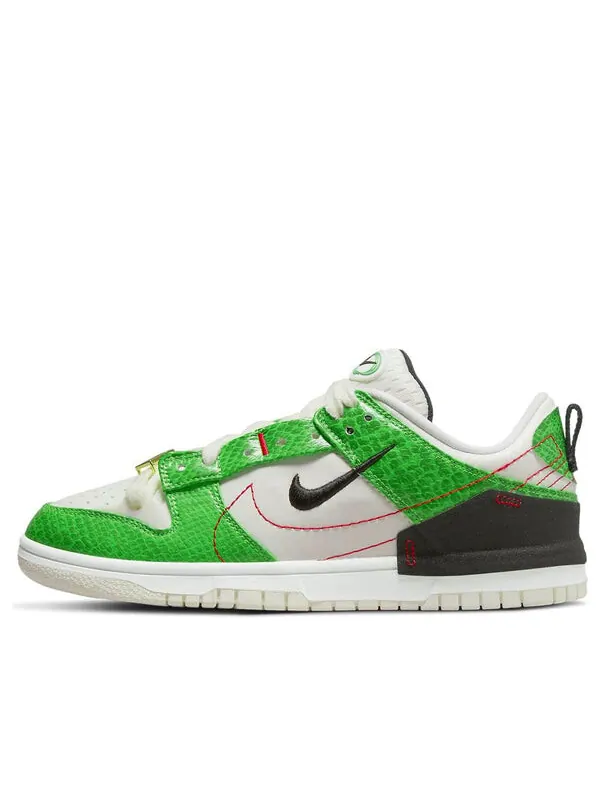 Кроссовки данк лоу срыв 2 Nike — изображение 1 из 4, белый/зеленый