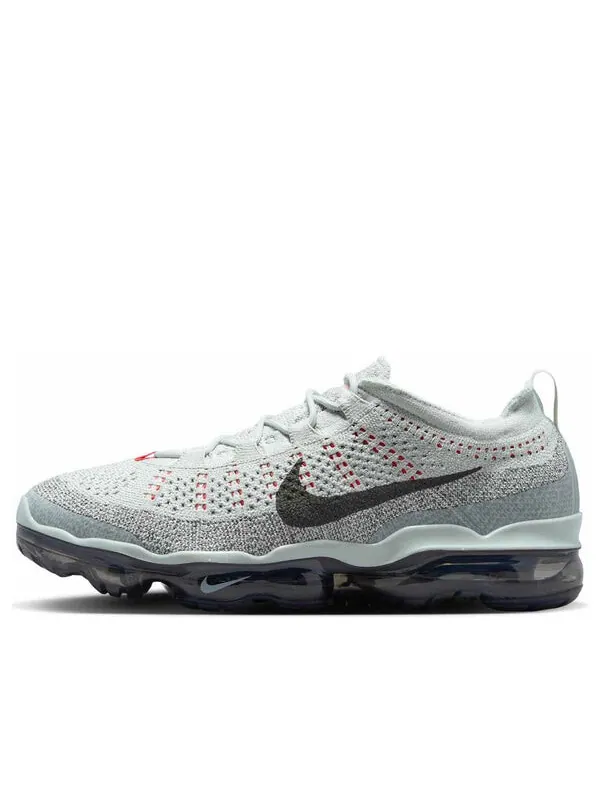 Кроссовки air vapormax 2023 flyknit 'light silver picante red smoke grey' Nike — изображение 1 из 4