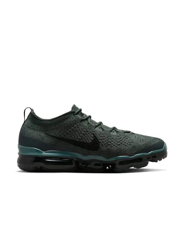 Кроссовки air vapormax 2023 flyknit 'vintage green' Nike — изображение 2 из 4, темный/черный