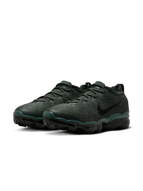 Кроссовки air vapormax 2023 flyknit 'vintage green' Nike — изображение 3 из 4, темный/черный