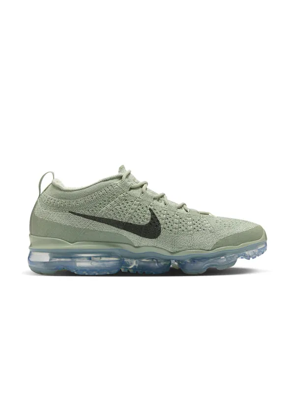 Кроссовки air vapormax 2023 flyknit 'jade horizon smoke grey' Nike — изображение 2 из 4, серый