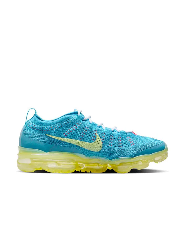 Кроссовки air vapormax 2023 flyknit Nike — изображение 2 из 4, синий/-зеленый